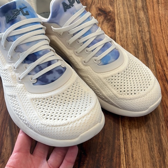 APL Techloom Tracer Pristine Slate Blue Purple Tie Dye Workout Shoe Gym Sneaker - Picture 6 of 11